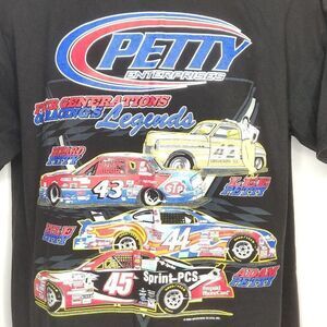 NEW Vintage Petty Enterprises T Shirt Sz L Lee Richard Kyle Adam Petty 2000